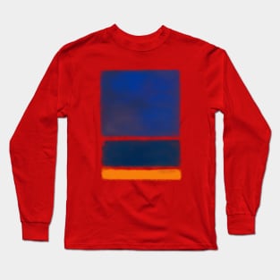 Rothko Inspired #7 Long Sleeve T-Shirt